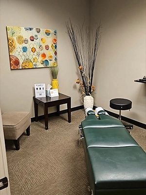 Chiropractic Draper UT Adjustment Room